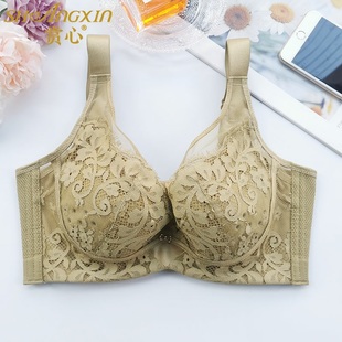 赏心内衣3220全罩杯大胸显小软钢圈性感聚拢收副乳纯色纯棉薄文胸