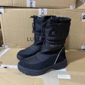 防水户外保暖雪地靴男女加绒大棉鞋 超值捡漏 抗冷零下东北冬季