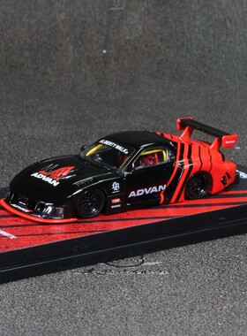 INNO LBWK马自达RX7 FD3S ADVAN LIVERY1:64合金汽车模型静态摆件