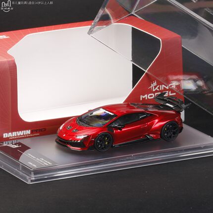 KING MODEL DarwinPRO 莉莉丝小牛huracan 静态合金 1/64汽车模型