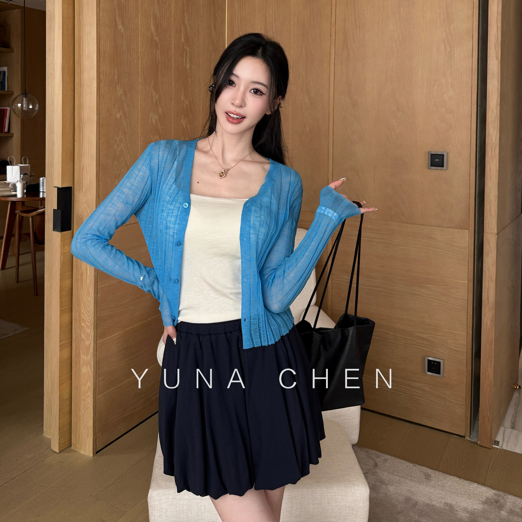 菠萝宝宝yuna【云栖花苞】半身裙花苞设计感半裙短裙百搭舒适