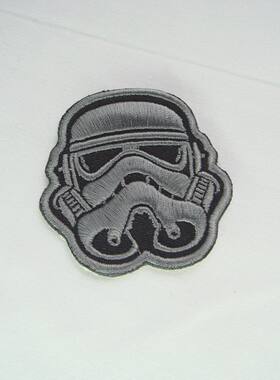 StarWar星球大战  帝国突击白色风暴兵 高端DIY个性衣贴刺绣布贴
