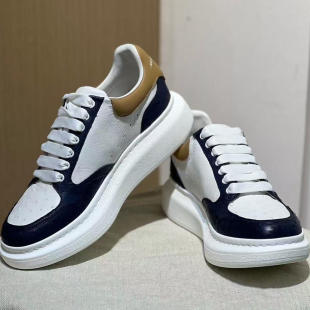 鸵鸟皮休闲板鞋男2025秋季新品真皮潮鞋皮鞋男士男鞋子系带鞋男款