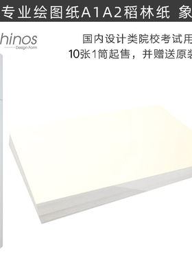 犀牛Rhinos稻林纸绘图A1A2清华东南建筑规划设计象牙白考研快题纸