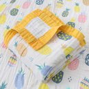 六层纯棉纱布浴巾吸水毯超柔婴儿童盖毯夏季午睡宝宝空调毯毛巾被