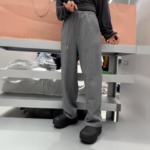 CFC诗歌兰女装2024秋冬59685加绒卫裤 松紧腰显瘦百搭休闲长裤J21