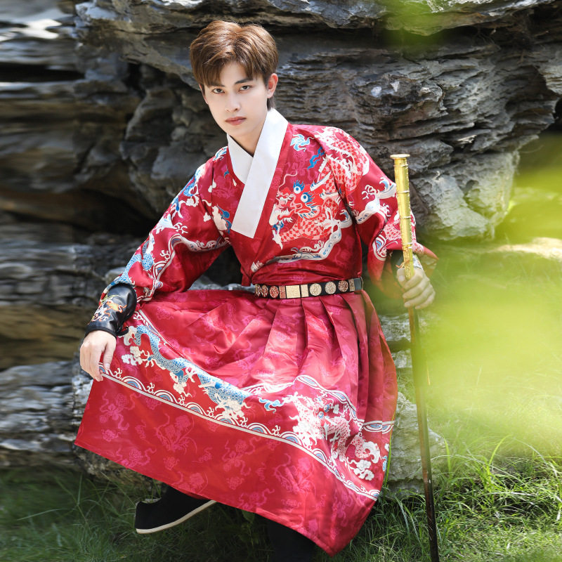 明制飞鱼服出租伴郎团中式婚礼