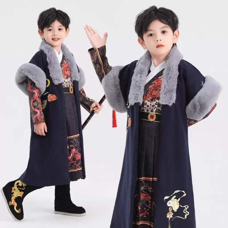 飞鱼服明制冬款古装租赁