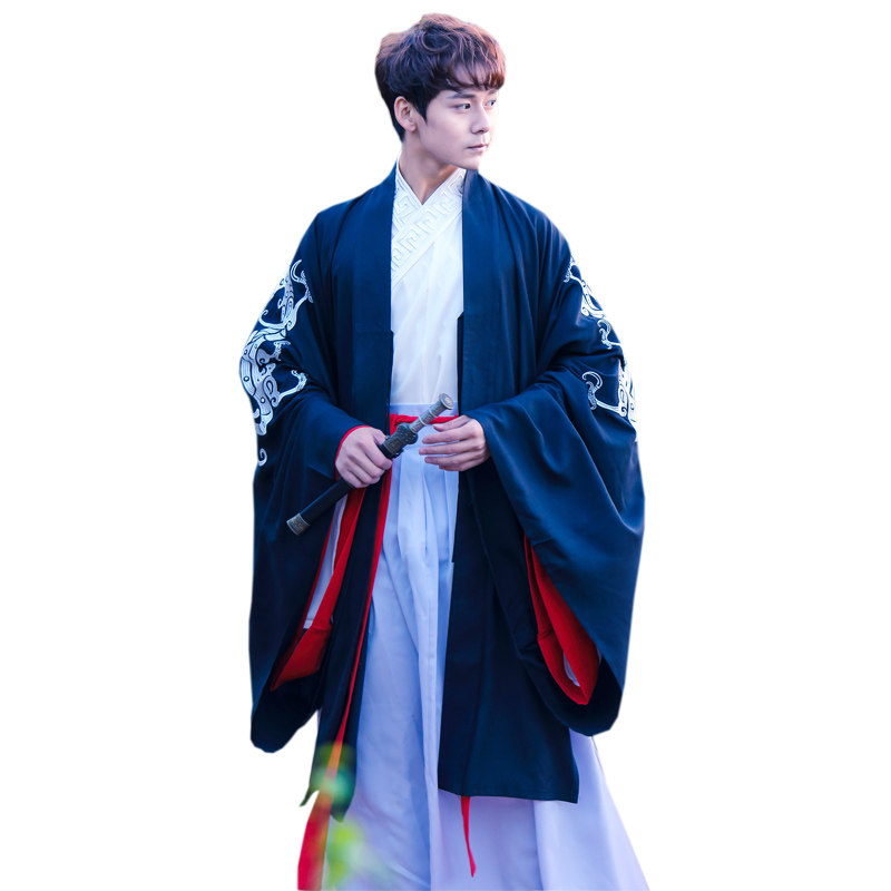 男汉服出租男士古装宋制宽松大码