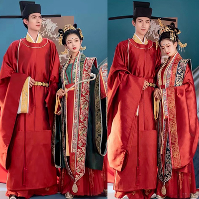 宋制婚服租赁重回汉唐中式婚礼