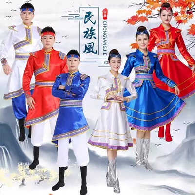 出租蒙古舞蹈少数民族演出服装