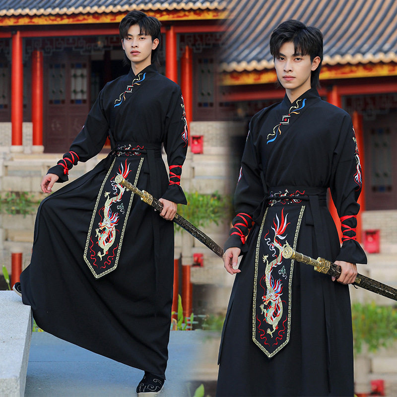 男士汉服出租金龙重工武侠风宫廷