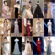 出租晚礼服女2025新款 高级感气质主持人宴会轻奢公主演出长裙租赁