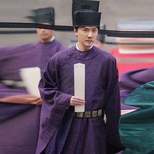 宋制官服出租影视古装清平乐圆领长袍父亲装婚礼司仪主持演出服