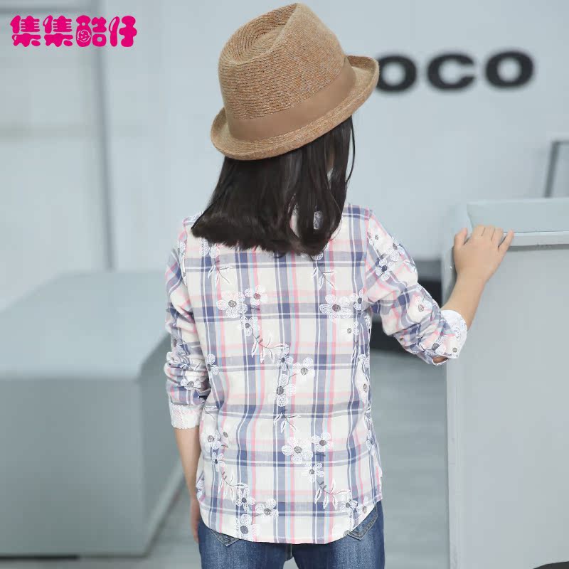 Chemise fille à manche longue - Ref 2087880 Image 4