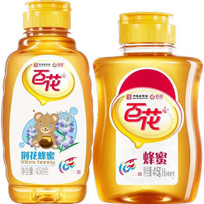 中华老字号百花荆花蜂蜜+百花蜜
