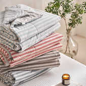 日式 纯棉空调被针织棉夏凉被全棉夏被可机洗单人薄被子ice凉感被