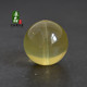 实拍正品 20MM淡黄天然色 纯天然黄水晶散珠 单珠大颗粒16