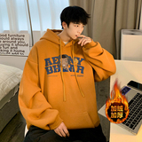 加绒加厚重磅欧美式hiphop嘻哈潮牌印花连帽卫衣外套W581-P50，男装卫衣，电商A486