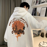重磅华棉2023春装美式潮牌卡通宽松连帽卫衣外套W657-P50，男装卫衣，电商A486