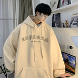 重磅华棉2023春装美式潮牌卡通宽松连帽卫衣外套W657-P50，男装卫衣，电商A486