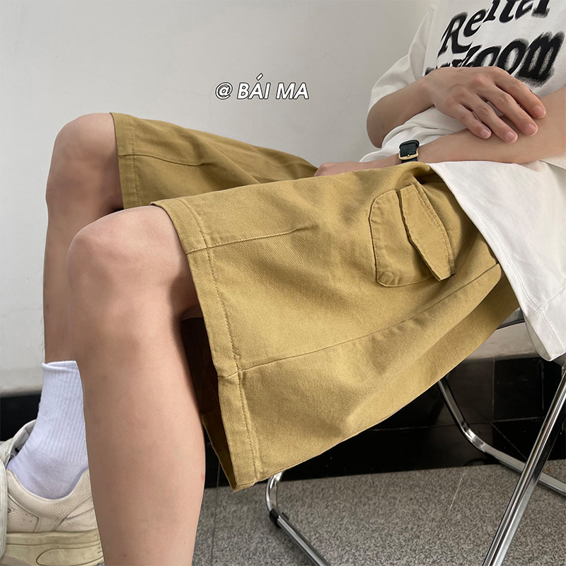 欧美式高街潮男中裤工装休闲短裤夏季潮流宽松五分裤D2119-P40,男装休闲裤,电商A486
