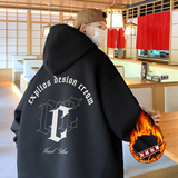 抖音品质重磅加绒加厚欧美式嘻哈连帽印花潮流卫衣外套W528-P55，男装卫衣，电商A486
