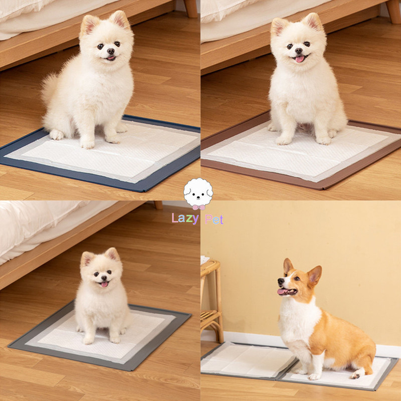 「LazyPet」韩国代购宠物猫狗抗菌防滑硅胶易清洁可拼接厕所垫