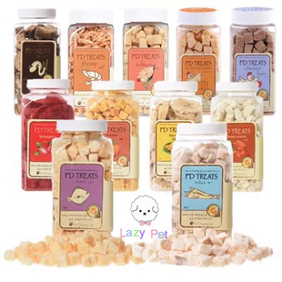 现货~韩国正品FD TREATS宠物猫狗零食果蔬鸡鸭牛肉三文鱼兔冻干