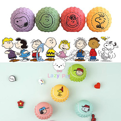 parisdog史努比乳胶球形发声玩具