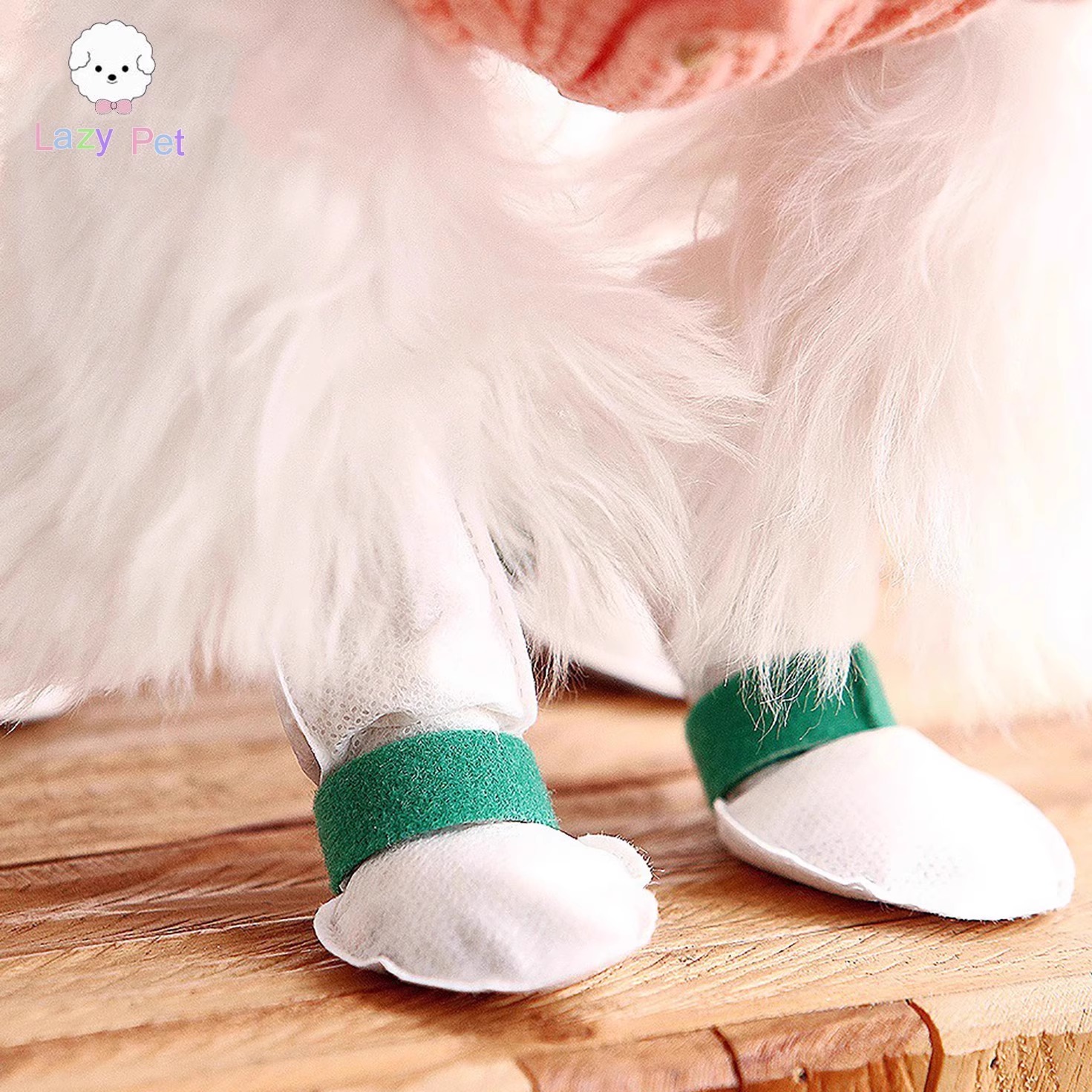 韩代宠物外出遛狗防水一次性鞋子