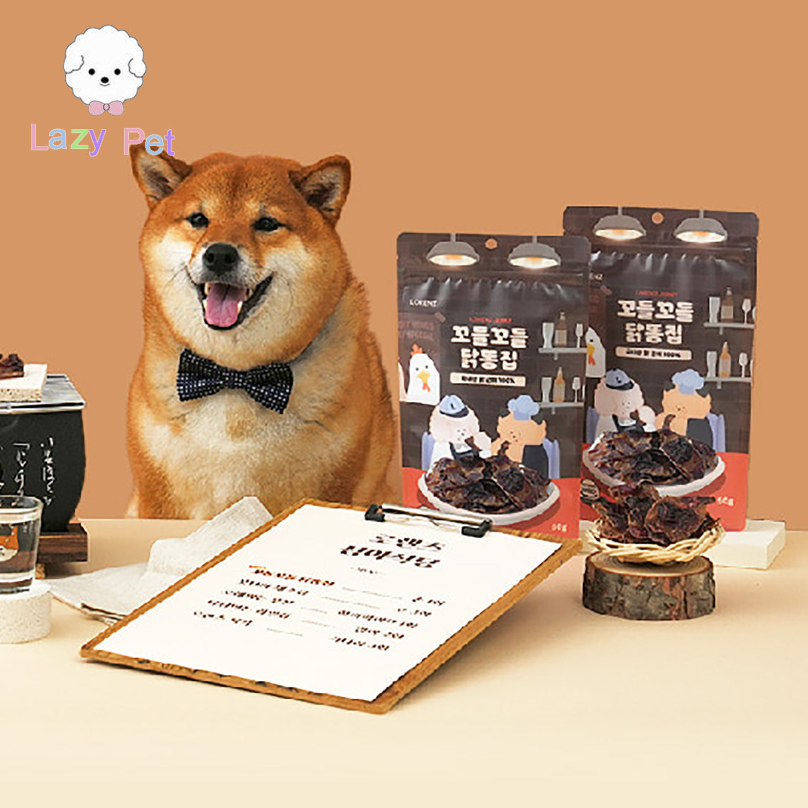 LORENZ鸡胗肉干低热量零食狗狗