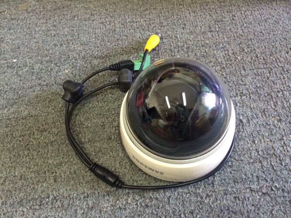 摄像头监控三星定焦半球室内固定