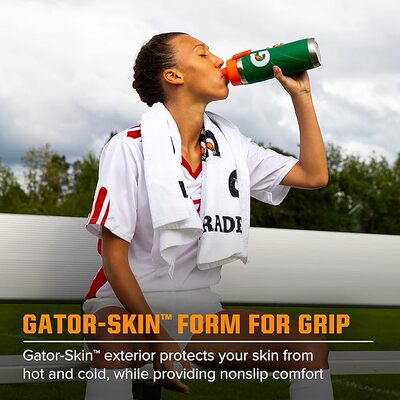 现货美国Gatorade佳得乐NBA运动不锈钢保温保冷水杯健身便携水壶