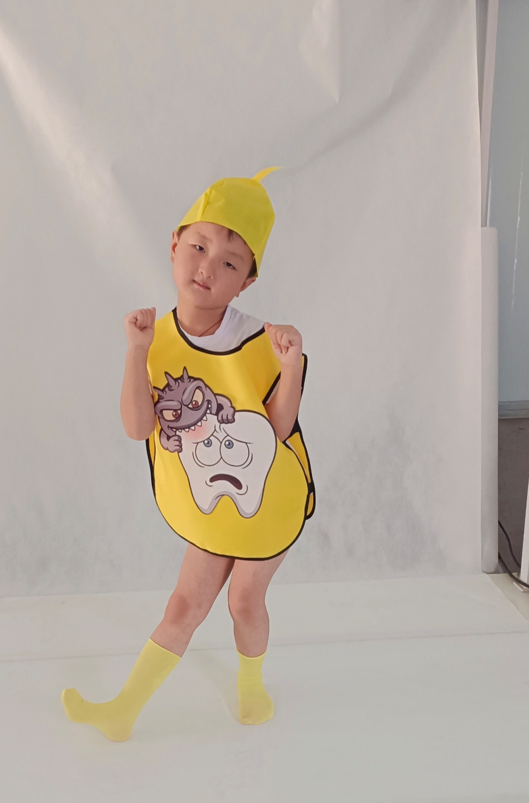 儿童牙细菌大战演出服装幼儿园蛀牙白牙齿牙刷病毒病菌舞蹈表演服