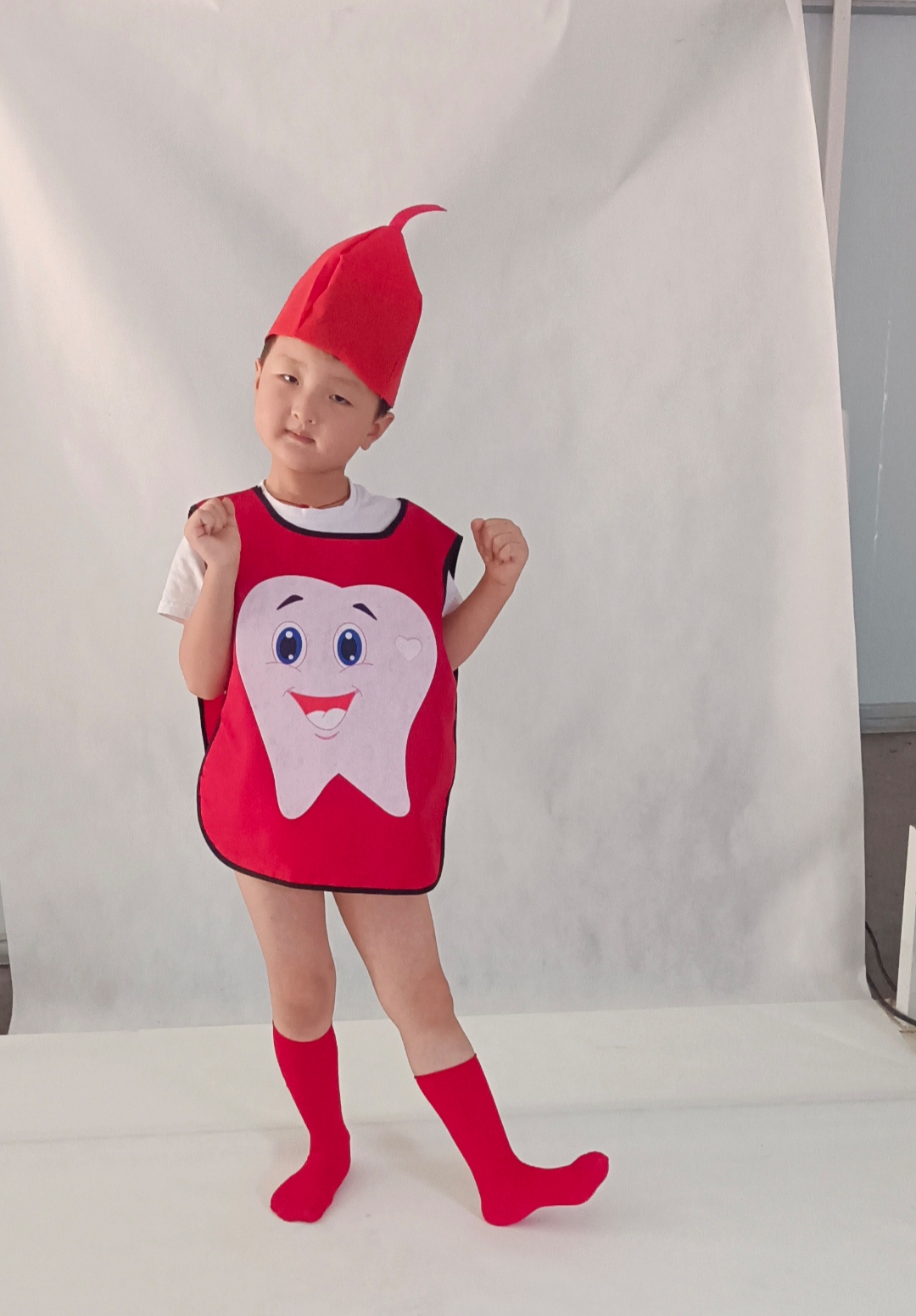 儿童牙细菌演出服装幼儿园牙齿蛀牙牙刷道具病毒病菌舞蹈表演衣服