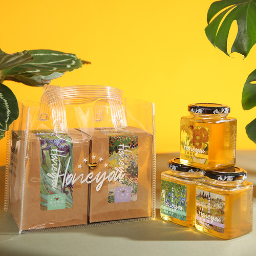 心之源蜂蜜礼盒装纯正天然龙眼椴树蜜土蜜伴手中秋节礼物结婚送礼