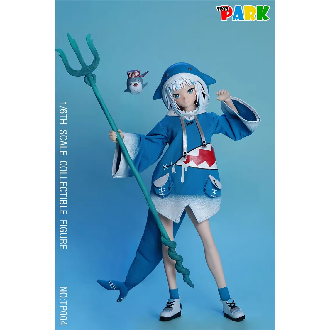 现货 TOYS PARK 1/6 鲨鱼妹 头雕服饰配件组TP004