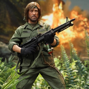 现货 DID 1比6 越战 美国陆军上校 詹姆斯 V80184 可动男兵人偶