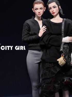 预售 MR.Z 1/6 CG002 城市女孩第二弹蕊蕾 可动女兵人偶 手办