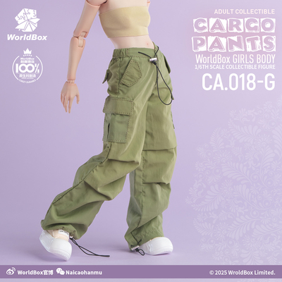 现货 Worldbox 1/6女兵人偶配件 CA018 直筒通勤休闲裤 多色可选