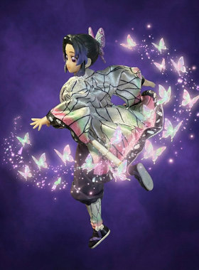 现货 1/12 shf 鬼灭之刃 蝴蝶忍 蟲柱虫柱 羽织 布衣buzzmod披风