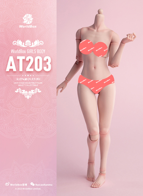 1/6兵人耐操女素体模特版AT203