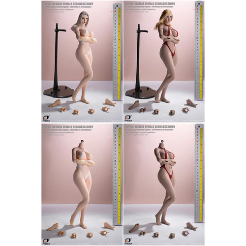 现货 TBLeague 1/6兵人偶 欧美体型拆脚款女素体 PLLB2023-S52 53