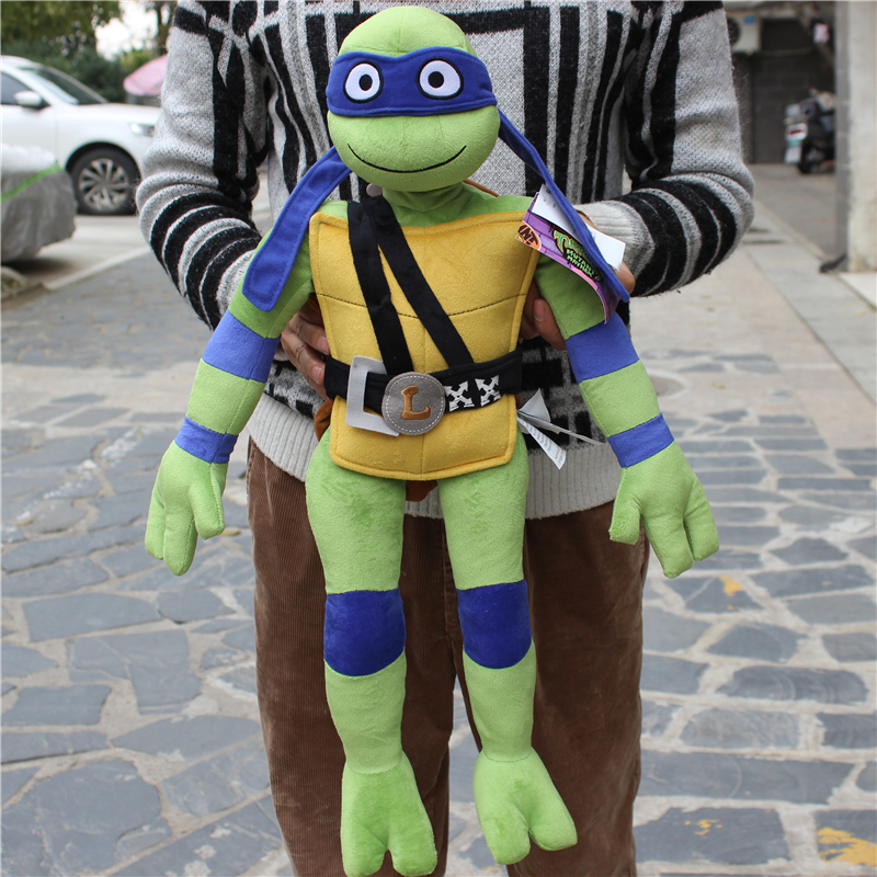 忍者神龟下水道英雄拉斐尔李奥纳多乌龟毛绒玩具公仔玩偶布娃娃