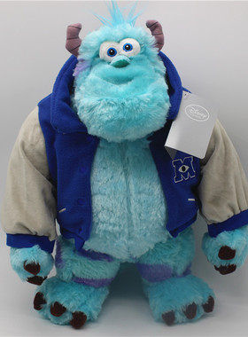 怪兽大学毛怪苏利文Sullivan公仔毛绒玩具娃娃儿童女友生日礼物