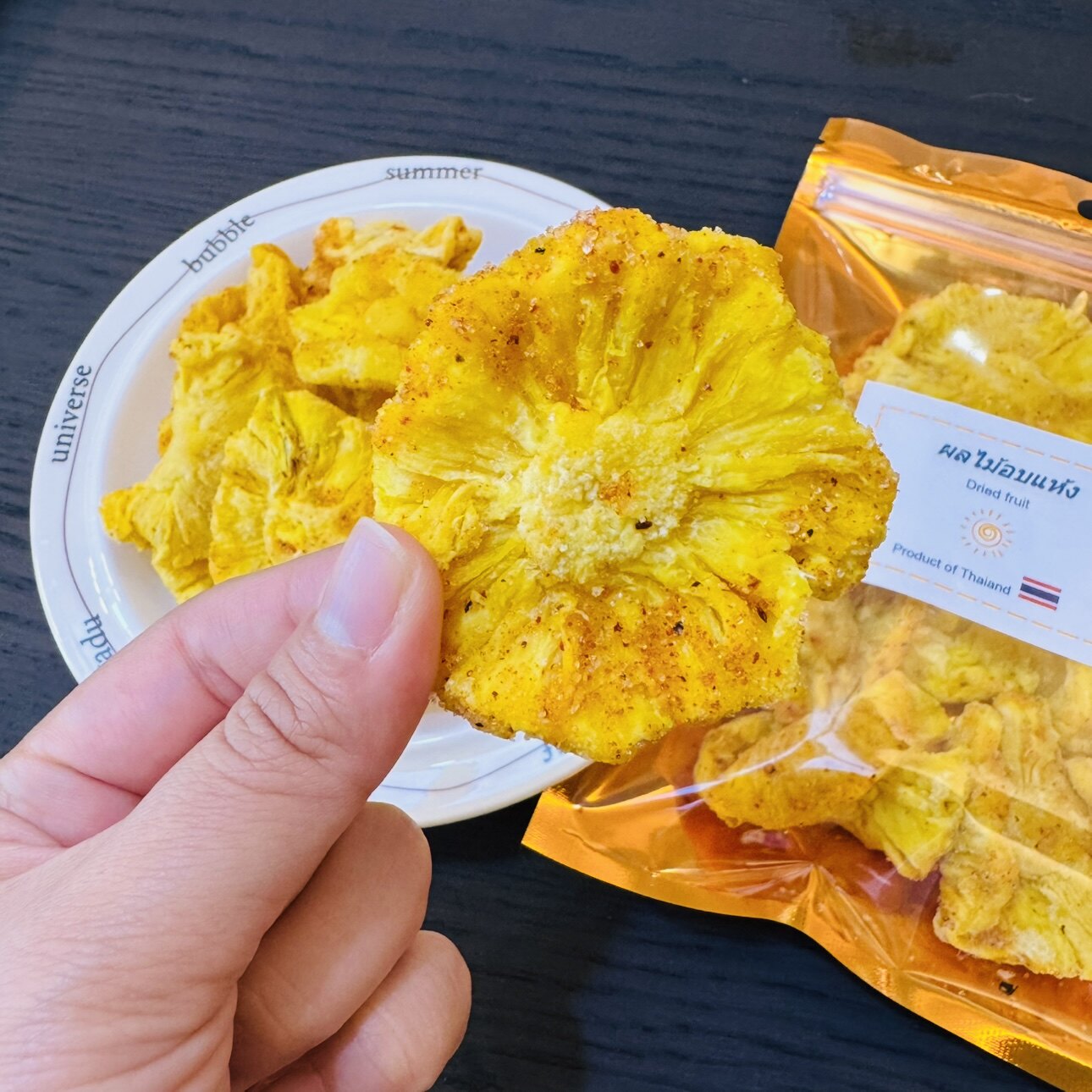 酸辣爽！泰国酸辣小菠萝干 旅游手信特产瓦洛洛市场代购bigc