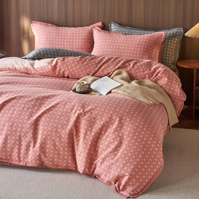 纯棉双层纱被套单件定制