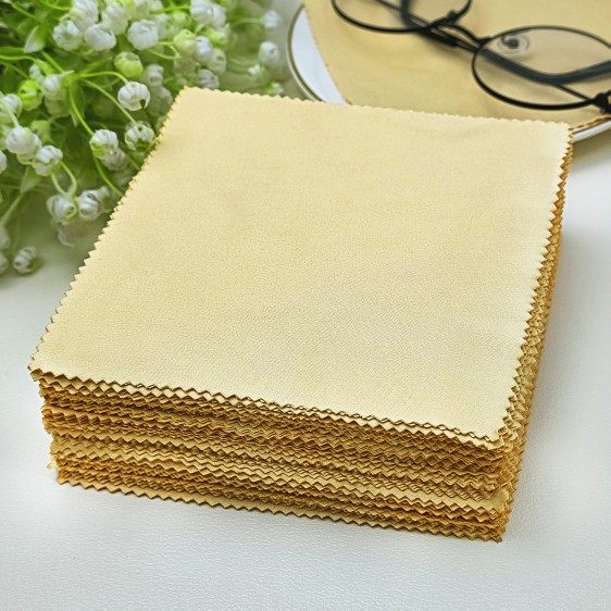 高档眼镜布超细纤维光面擦镜清洁手机电脑定制纯棉印字包邮不掉毛