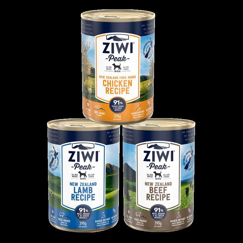 滋益巅峰(ZIWI)狗罐头主食罐390g 新西兰进口幼犬成犬湿粮拌饭全,宠物/宠物食品及用品,狗零食罐,淘宝优惠券,粉丝福利购,淘宝优惠卷